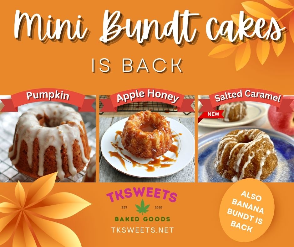 Mini Pumpkin Bundt Cakes (Recipe) - Happy Happy Nester